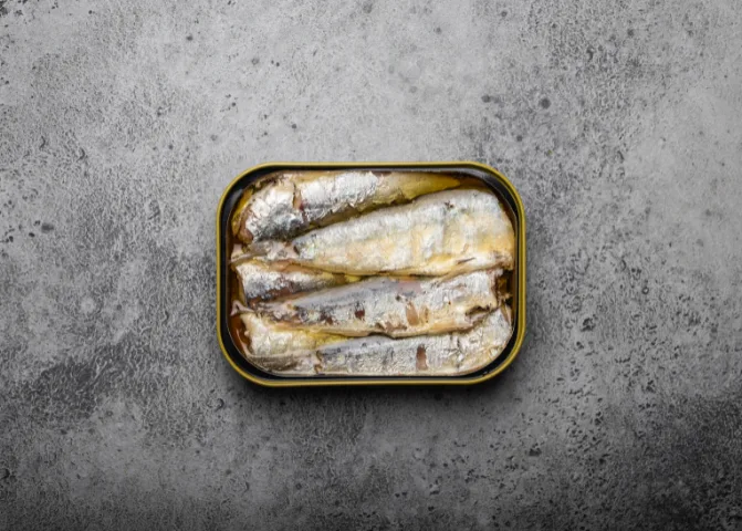 Fish oil from oily fish