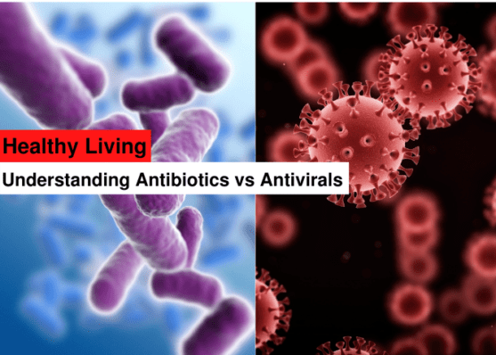 Antibiotics vs antivirals