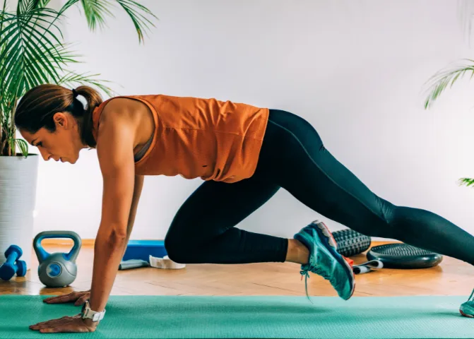 Interval training is highly effective at burning calories