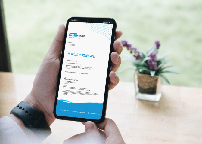 medmate medical certificate